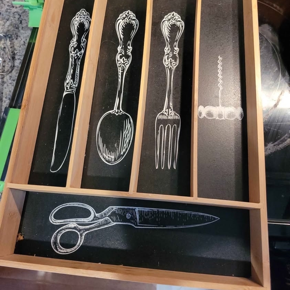 Bamboo Kitchen Drawer Organizer
